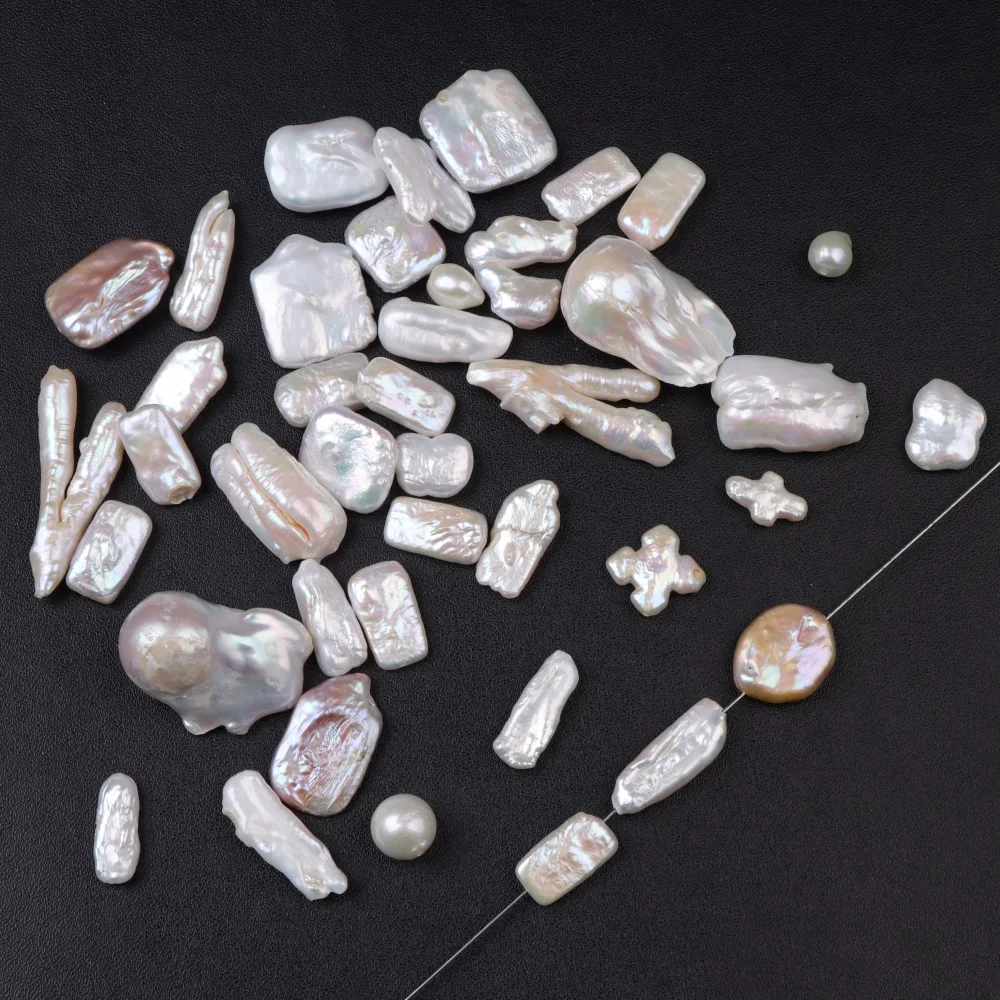 

High Quality Natural Baroque Pearl Beads Charms Freshwater Pearl Beads Pendant For Jewelry Making Necklace DIY Charm Bracelet