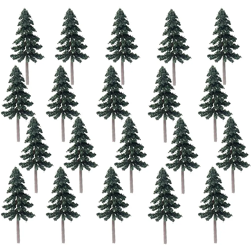 

10/20/30 Шт., Модель Зеленого Пейзажа Сосны Для Строительства Железнодорожных Путей, Модель Наполнителя 5-15 См