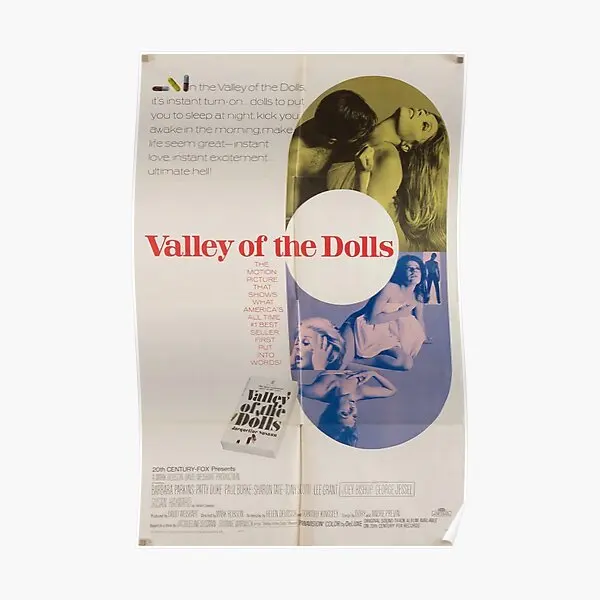 

Плакат «Долина кукол», картина, искусство печати, Декор для дома, винтажная роспись, Настенная картина, смешная, без рамки