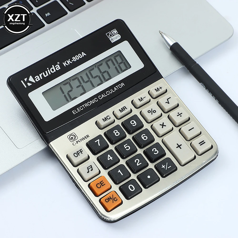 Универсальный Настольный калькулятор 8 цифр электронные калькуляторы для дома