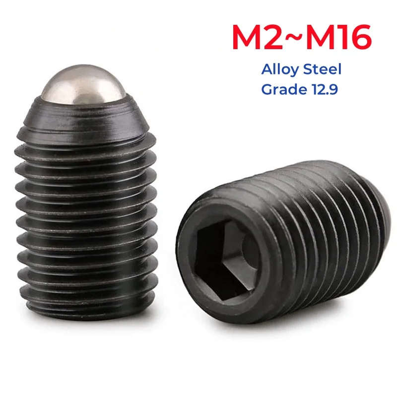 M2.5 M3 M4 M5 M6 M8 M10 M12 M16 Класс 12 9 Легированная сталь Шестигранная головка пружина