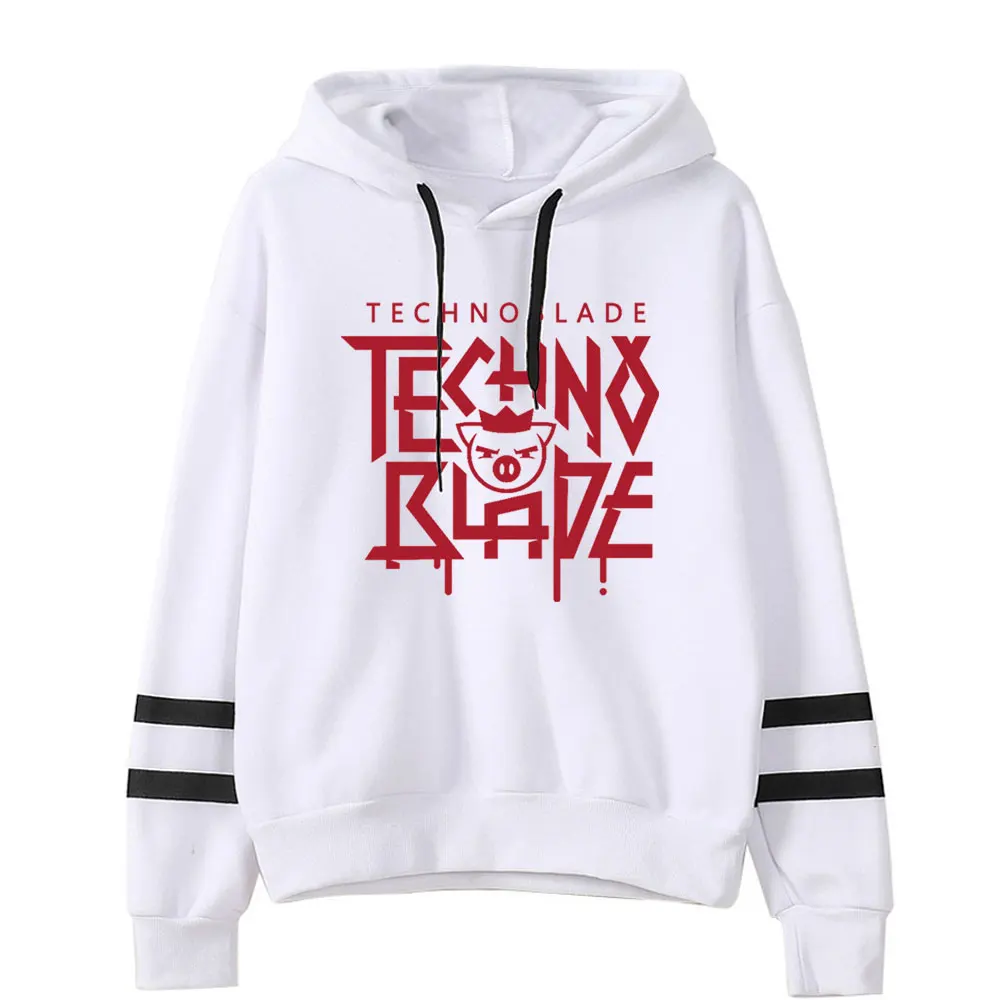 

2022 New New Technoblade Merch TECHNOBLADE Agro Hoodie Sweatshirts Unisex Pig Logo Pullover Men Women Clothes