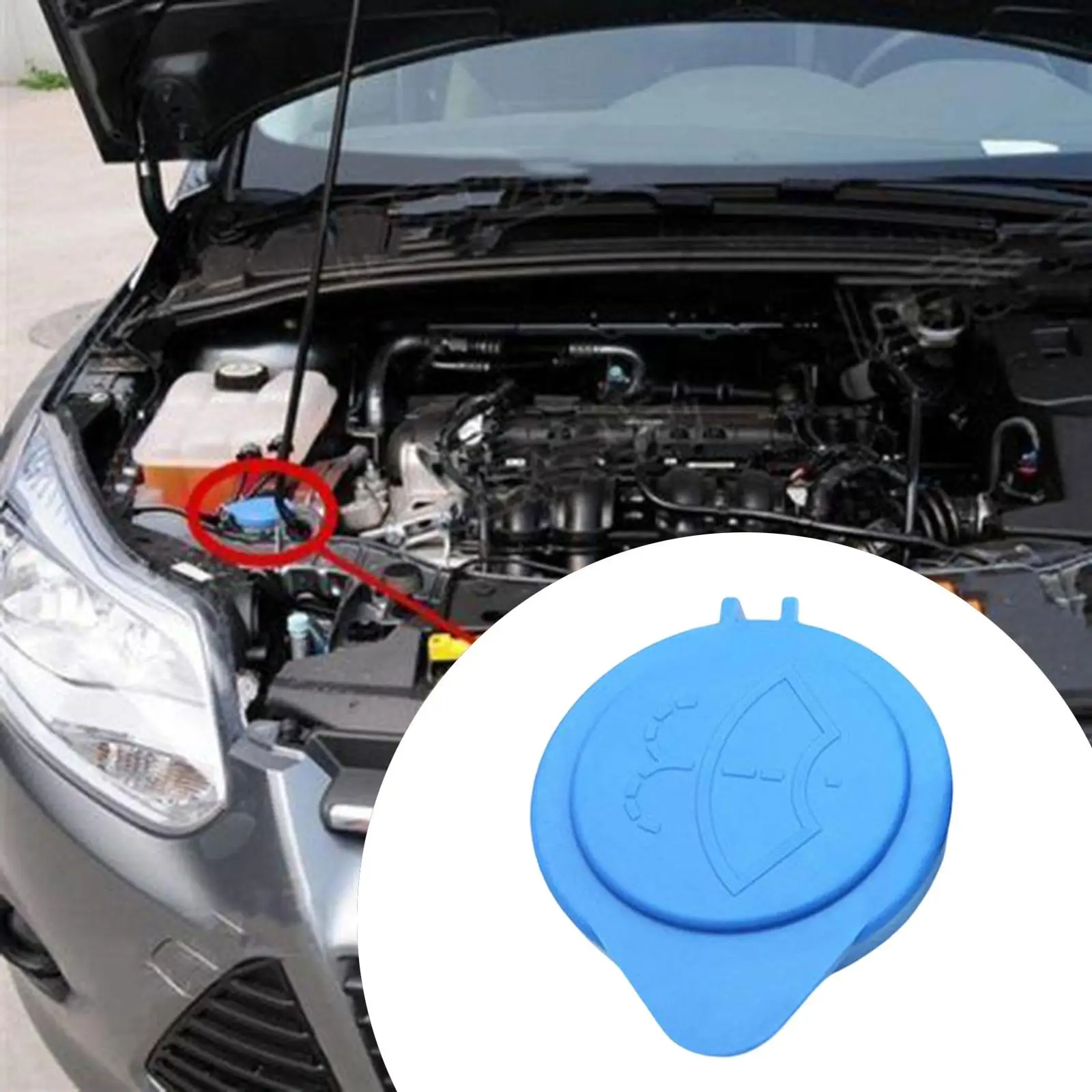 2-4 шт./упаковка колпачки на бутылку для мойки лобового стекла автомобиля Ford Foucs