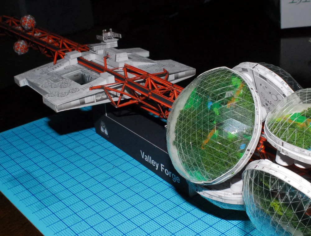 Тихая работа долина форжа поделки набор бумажных моделей игрушки ручной работы