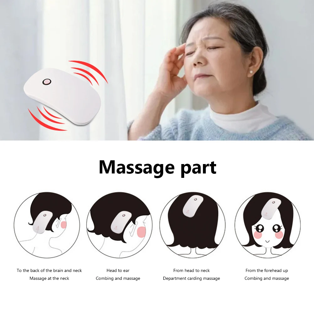 

Massage Comb Hair Growth Anti Stress Electric Head Massager Vibration Scalp Headache Relief Brush Relax Tool Beauty Health Care