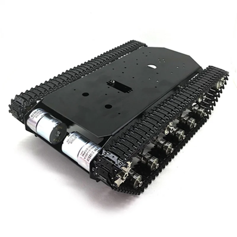 

Metal Suspension Crawler Tank Chassis Shock Absorption Robot Car Caterpillar for Arduino DIY Parts
