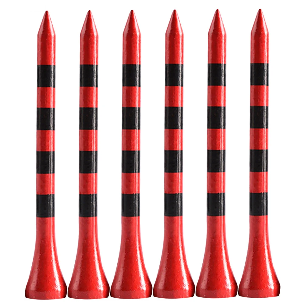 

100pcs/set Kids Adults Bamboo Cutting Practice Outdoor Sports Beginners Training Aids 7cm 8.3cm Golf Tees Durable Lawn Practical