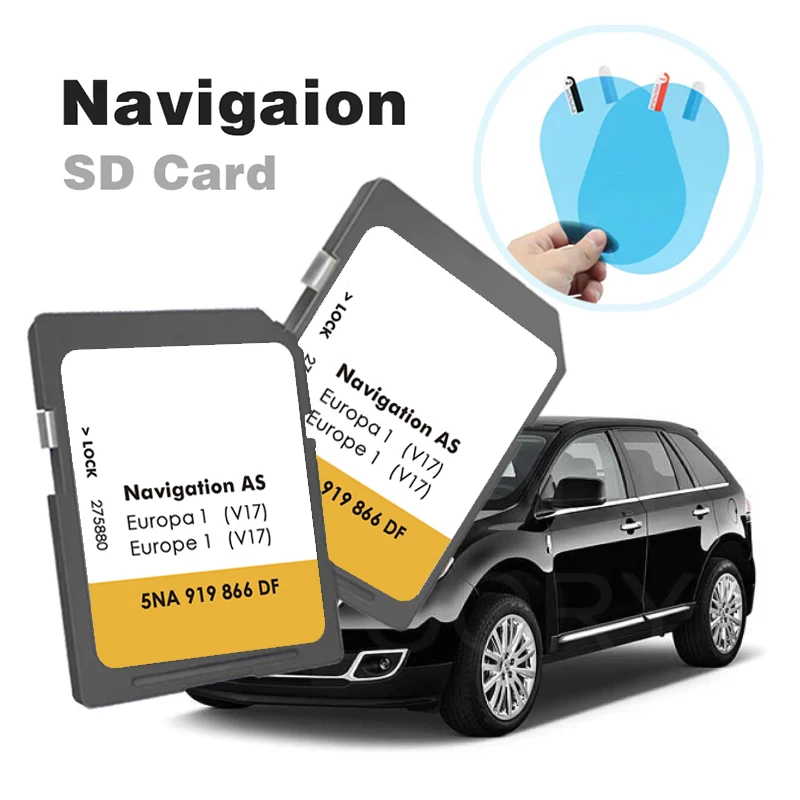 

SD Card Update For VW Navigation AS Europa 1 Version AS V17 Navi System MIB2 With Free Anti Fog Flim