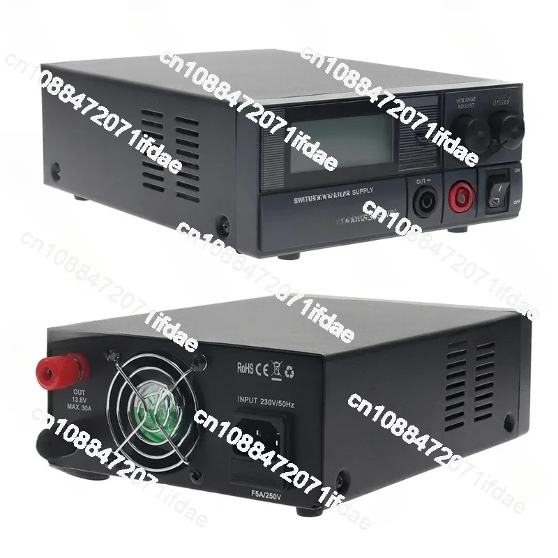 QJE PS30SWIV Источник питания 13 8 В 30 А Регулируемый линейный источник Стабильный