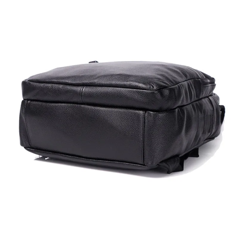 Man Woman Backpack Genuine Leather Large Capacity Fashion Computer Bags Softback Male Business Travel Female Bag Teenager Gift