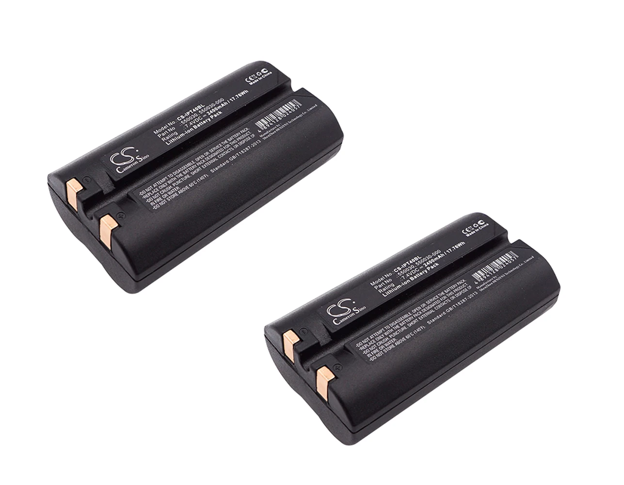 

2pack 2400mA Battery for Intermec 550030,550030-000,550039-100,ON41L1-D,ON41L1-G