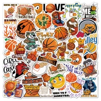 103050pcs love basketball cartoon graffiti stickers sports creative scrapbook skateboard motorcycle water bottle stickers
