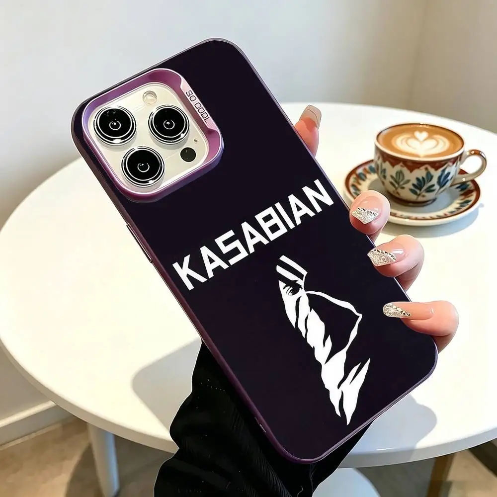 Чехол для телефона KK-Kasabian для iPhone 17, 16, 15, 14, 13, 12, 11 Plus, Pro Max, XS, серый, с цветным покрытием внутри (art.: 3920dc14dcc2c) - 3920dc14dcc2c