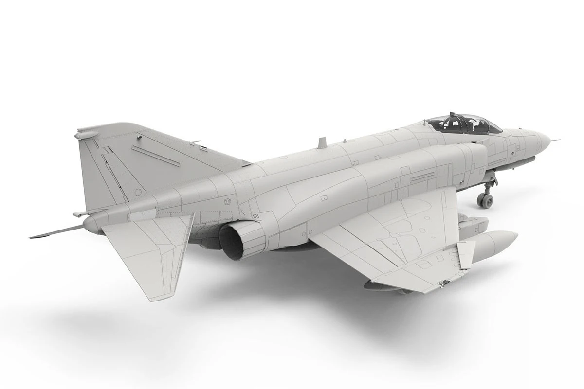 Фото Meng LS-020, масштаб 1/48, истребитель F4E F-4E F-4E/2020 Terminator, пластиковый сборный модельный набор. №5