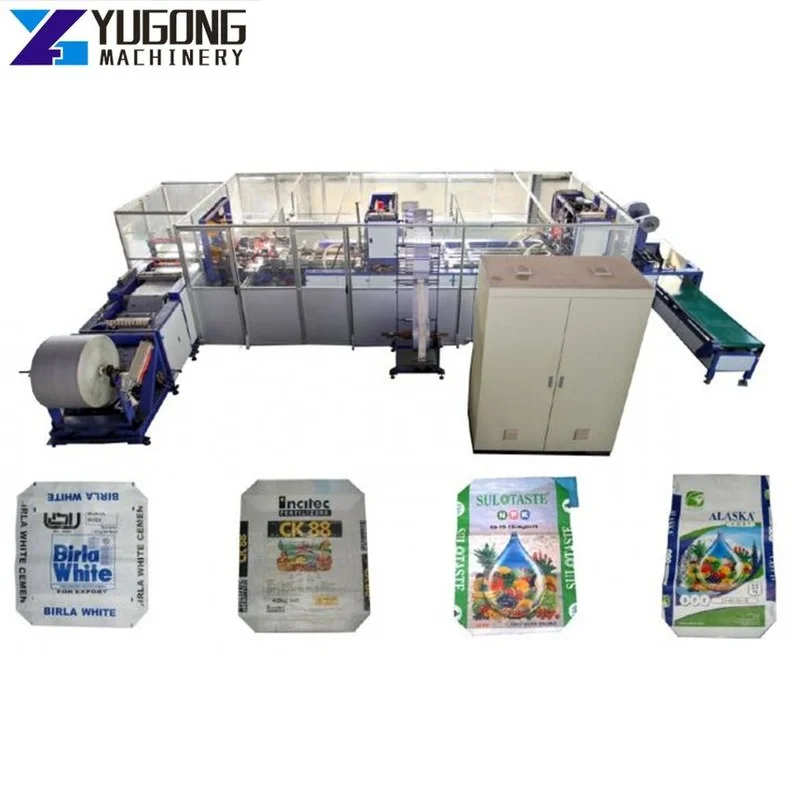 

Pp woven bag making machine line non woven bag making machine fabric woven polypropylene bags making machine