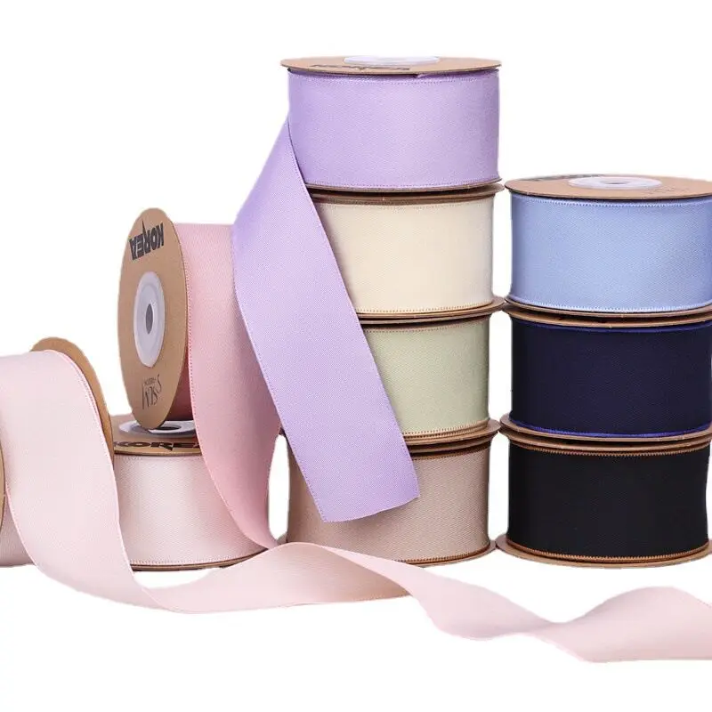10 Yards 25mm/40mm Twill monochrome ribbon DIY handmade material Headwear Hair bow clothing home accessories