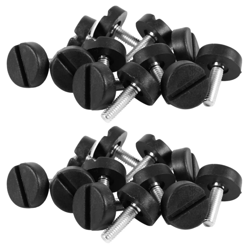 

Anti-Slip Adjustable Furniture Levelling Feet M6 X 20Mm Thread 24 Pcs