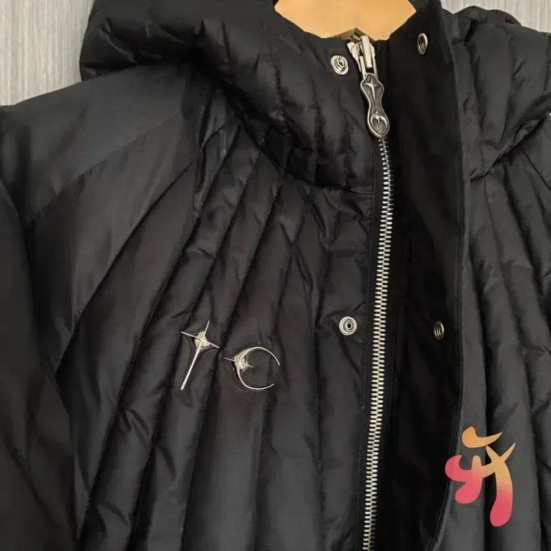 24ss зимние звездные луны с металлическим логотипом Thug Club куртки повседневные