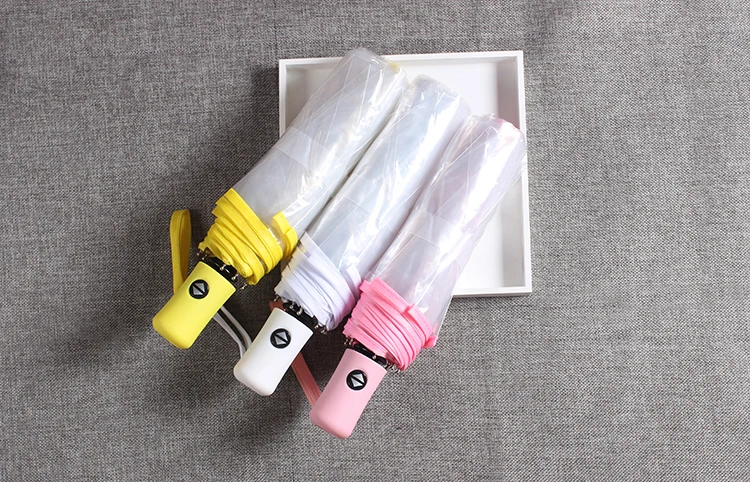 Прозрачный зонт для женщин недорогие Автоматические Складные зонты китайский