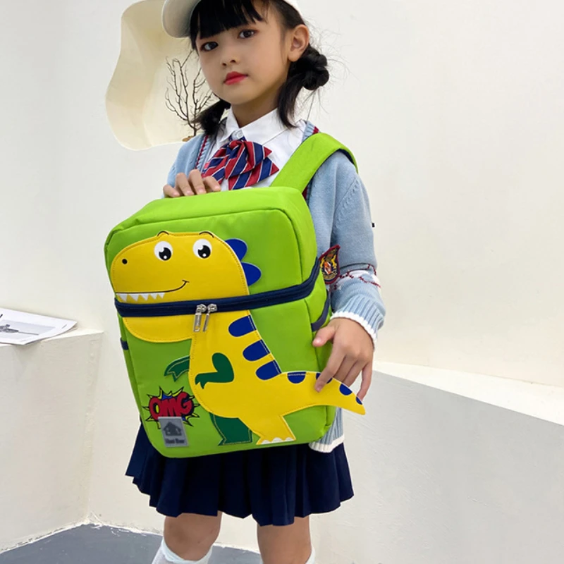 2022 New Children Cute Dinosaur Backpacks In Kindergarten Fashion Kids School Bags Large Girl Boy Backpack for Travel Gift Hot