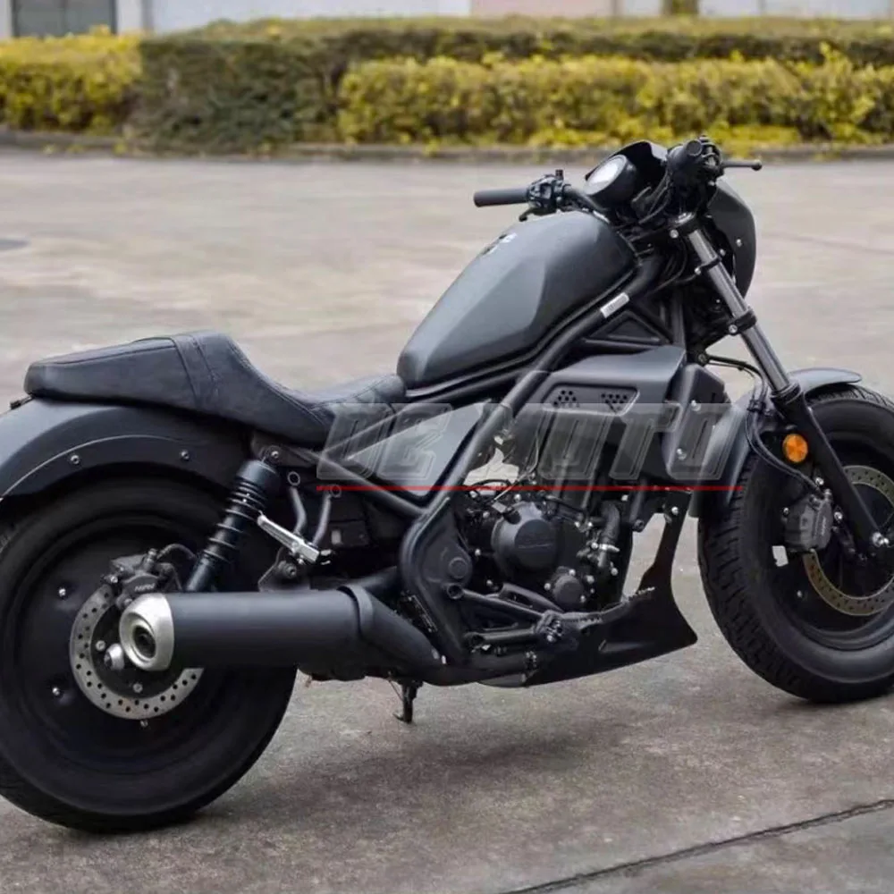 Фото Декоративная защитная накладка на боковую панель двигателя для Honda Rebel CM300 (не требует доработок) №5