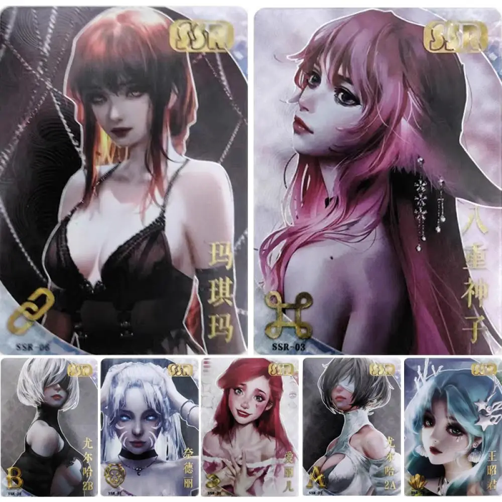 

Аниме история богини макима яэ Мико Йорк № 2 Тип B Серия макима SSR коллекционная карточка детские игрушки Настольная Игра карточка