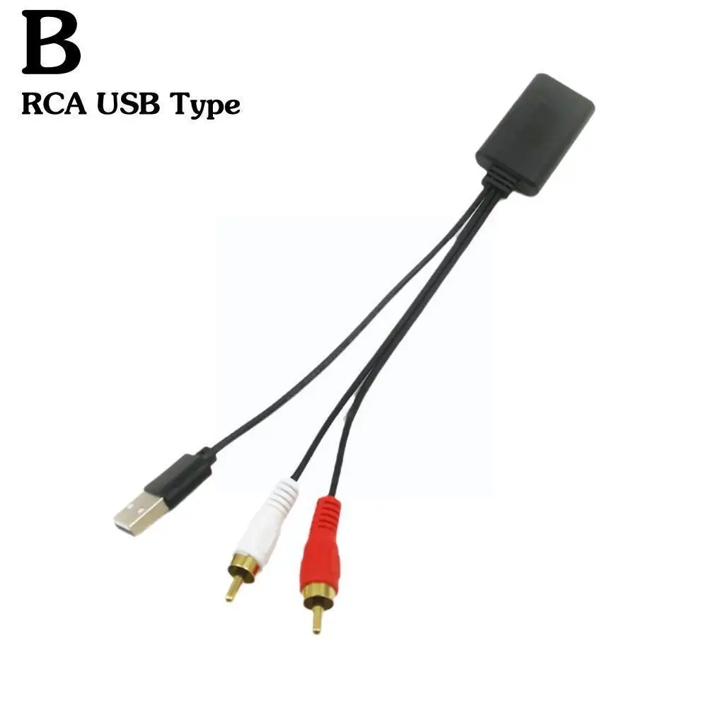 

Biurlink Универсальный Автомобильный RCA USB адаптер беспроводной Bluetooth приемник домашний медиа AUX Bluetooth аудио устройство для BMW Toyota Pio X6Z7
