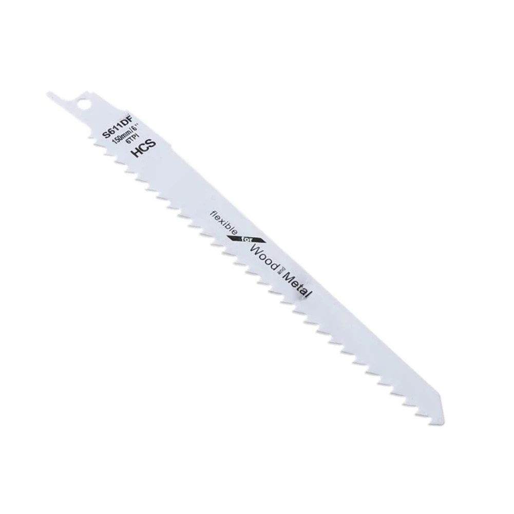 

Saw Blade S611DF HCS 5.9in For Wood Board Plastic Metal Cutting Reciprocating Saw Blade Jigsaw Blades