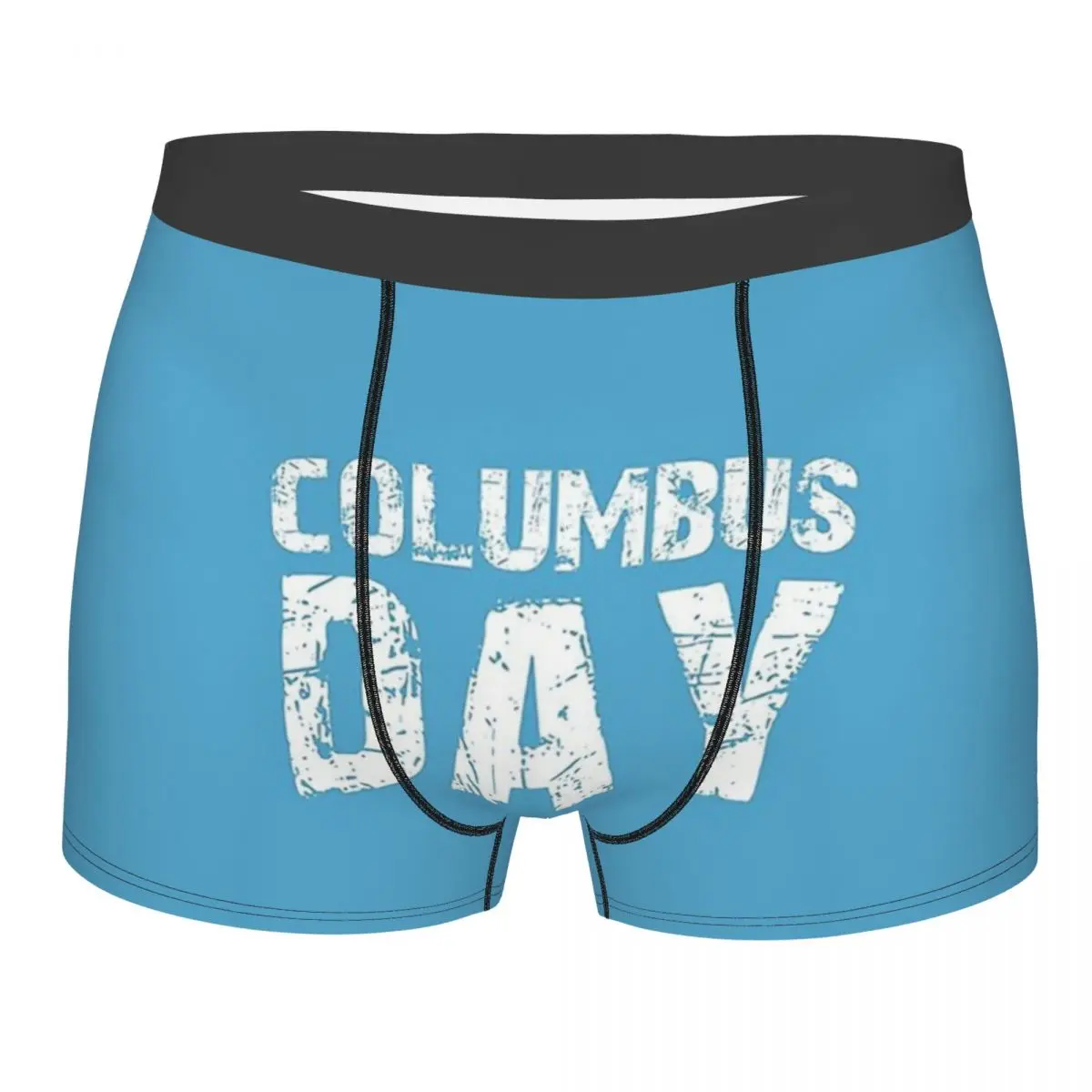

Knights of Columbus COLUMBUS DAY USA TRADITION Underpants Homme Panties Male Underwear Print Couple Sexy Set Calecon
