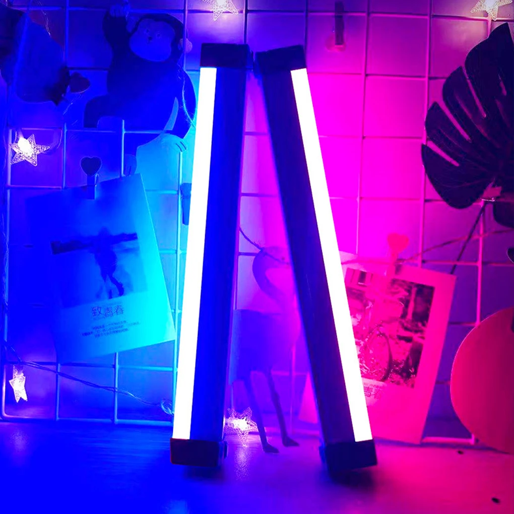 

Handheld LED Fill Light LED Video Light Wand Stick Photography Lamp Rechargable Battery Flash Light Wand Colorful Selfie Lamp