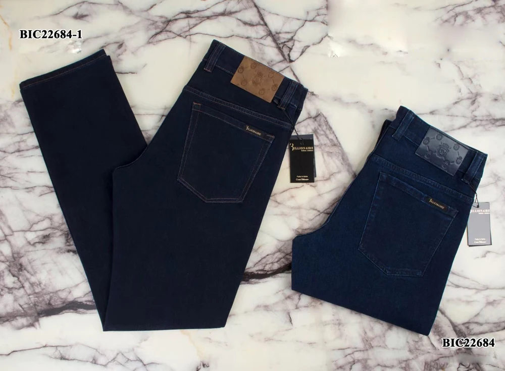 

Джинсы мужские хлопковые толстые, с вышивкой, большие размеры 31-40