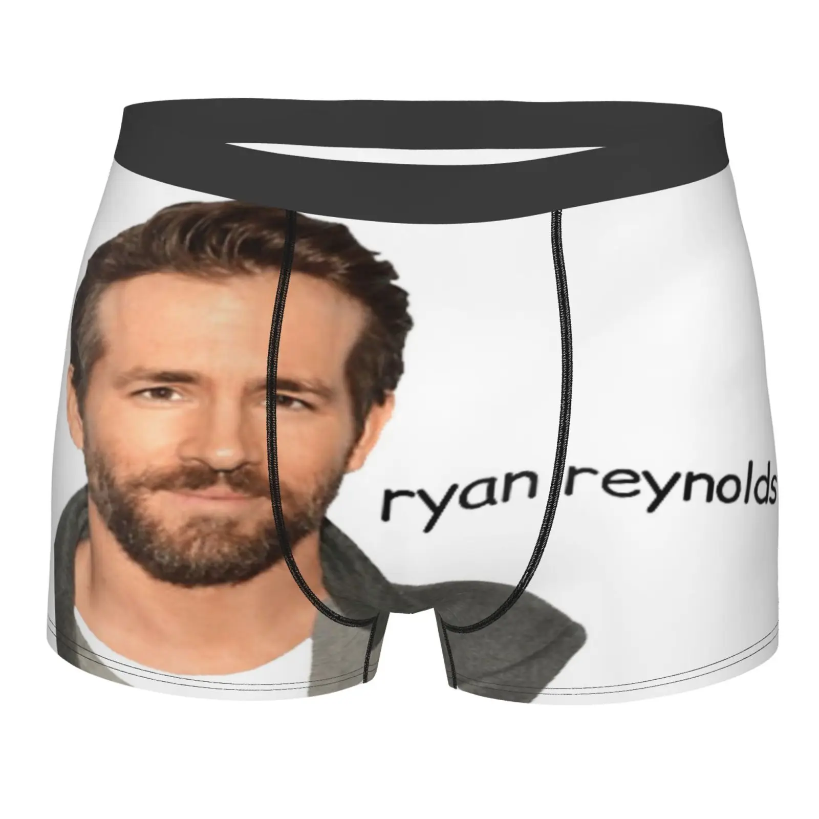 

Ryan Rodney Reynolds 3368 Boxer Briefs Mens Long Polyester For Women Underpants Men Cool For Men Men's Shorts Cool And Top Set