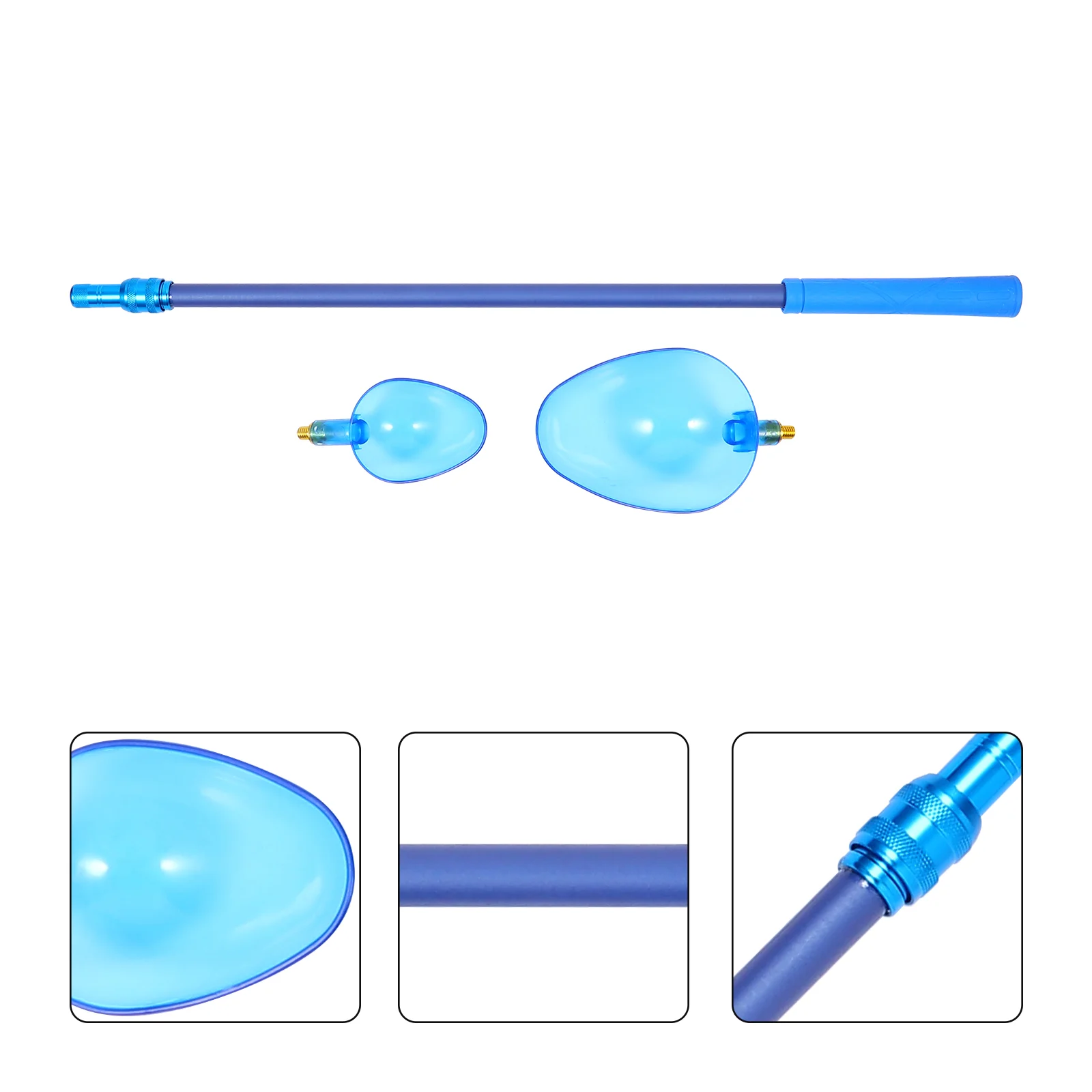 

Bait Fishing Accessories Kit Telescopic Baiting Spoon PC Feeder Thread Toss Throw