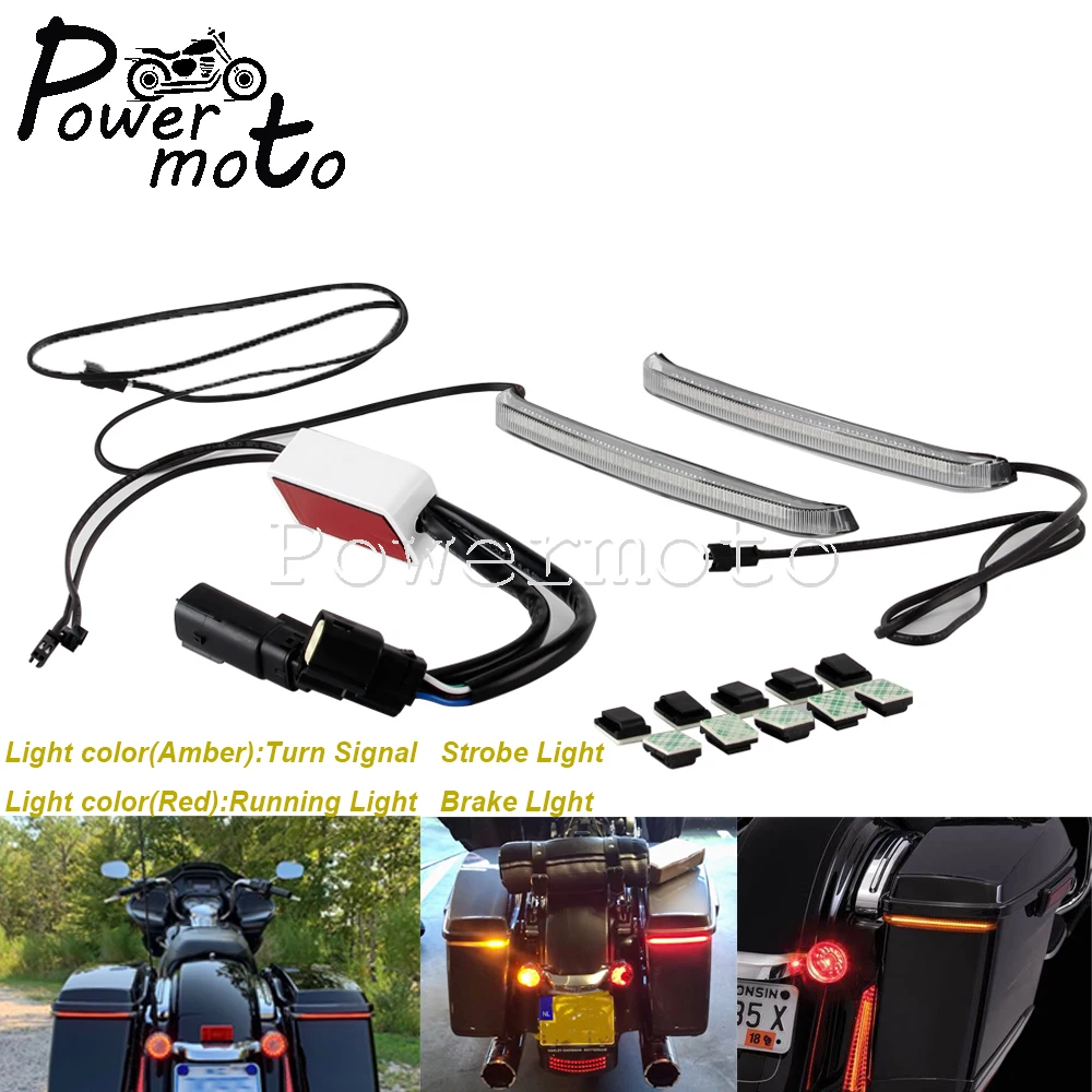 

Светодиодный тормозной фонарь для мотоцикла, лампа-индикатор для Harley Touring Ultra Limited FLHTK Road Glide 2014-22