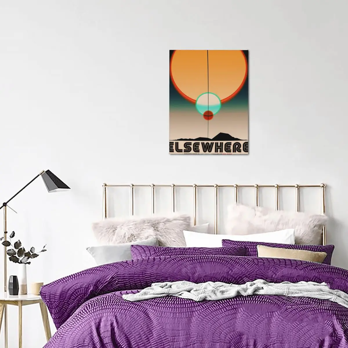 Elsewhere Scifi Atompunk декоративная картина на холсте