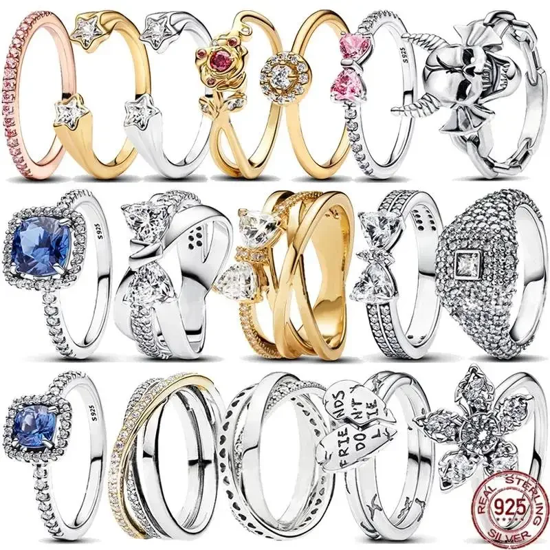 Новинка 2024 кольцо серии quotStranger Thingsquot подходящее для оригинальных женских