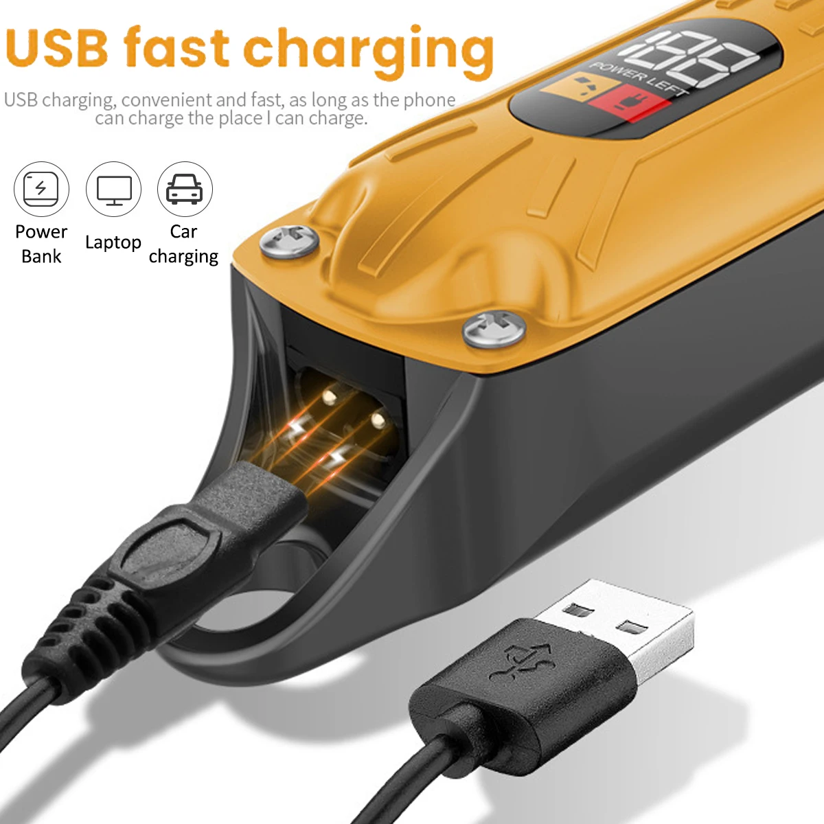 Профессиональный триммер для волос Kemei мужчин электрическая машинка стрижки