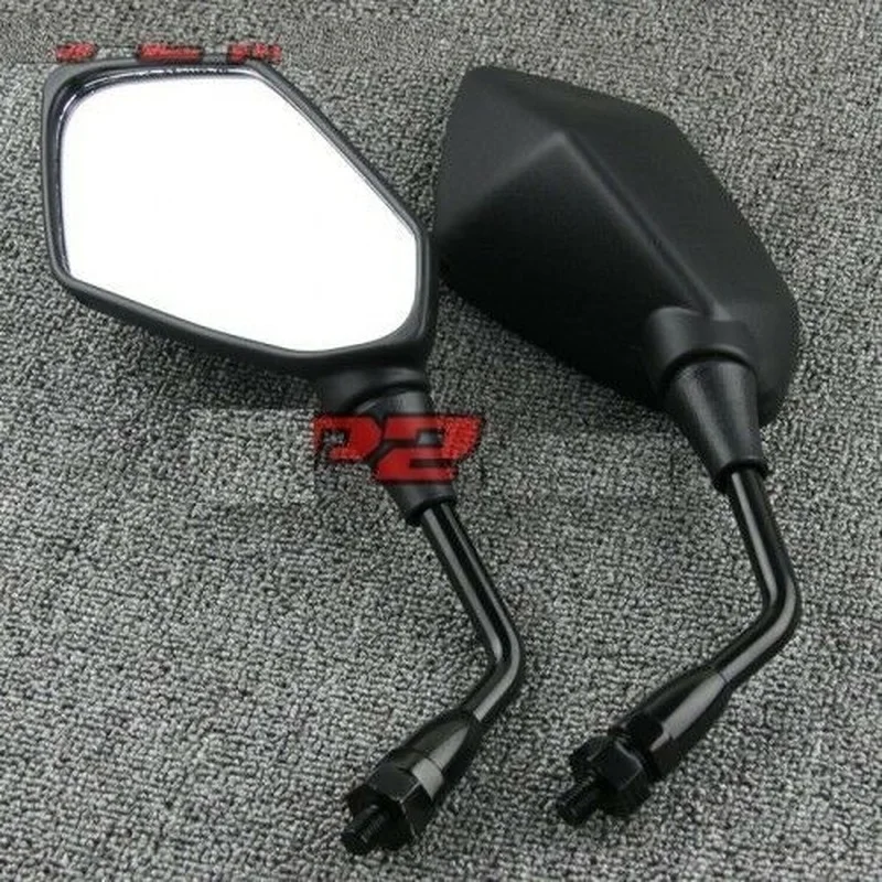 

Side Mirrors Rearview for Kawasaki ZRX400 1994-2008 ZRX1100 1997-2000 ZRX1200 2001-2014 KLE650 Versys 650/1000 2007-2016 KLV1000