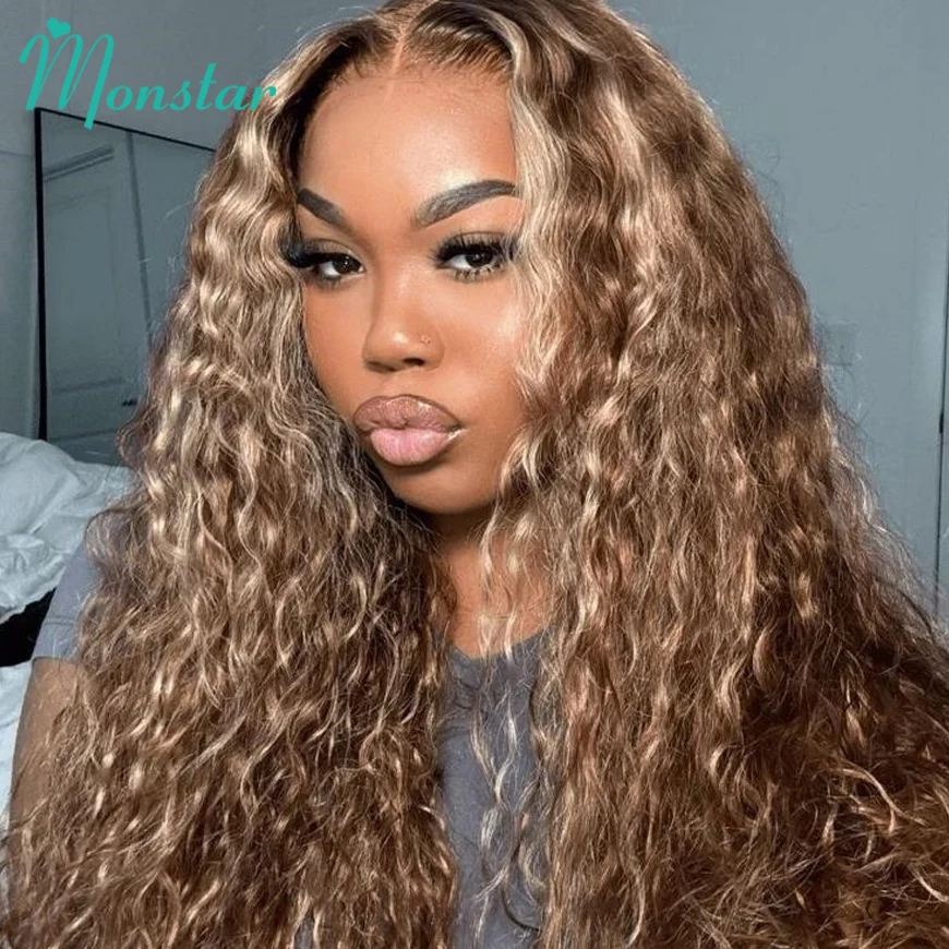 Парик натуральный естественный светлый 13 х6 дюймов