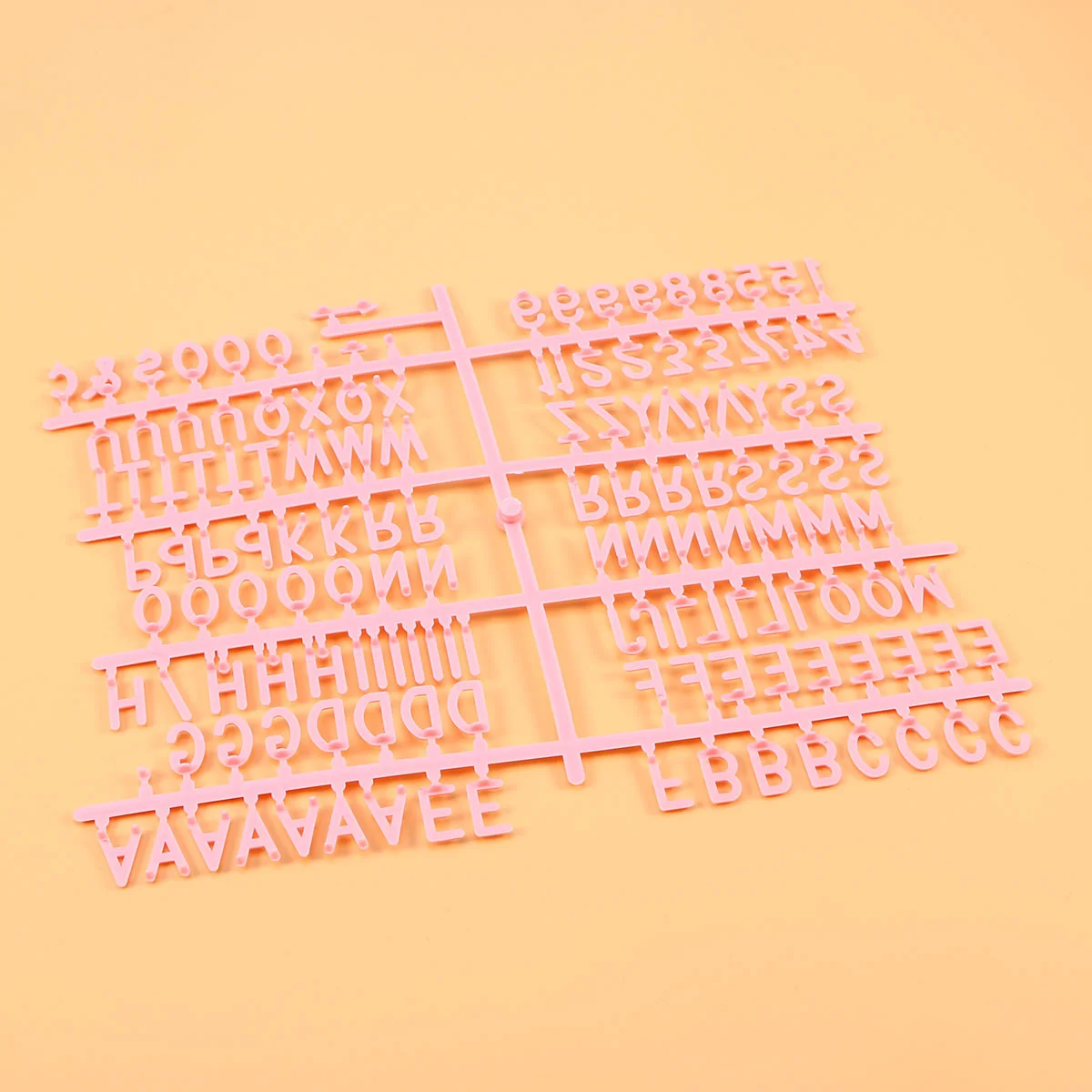 

580 Pcs Symbol Decor Letter Board Sign Plastic Character Boards Message Digital