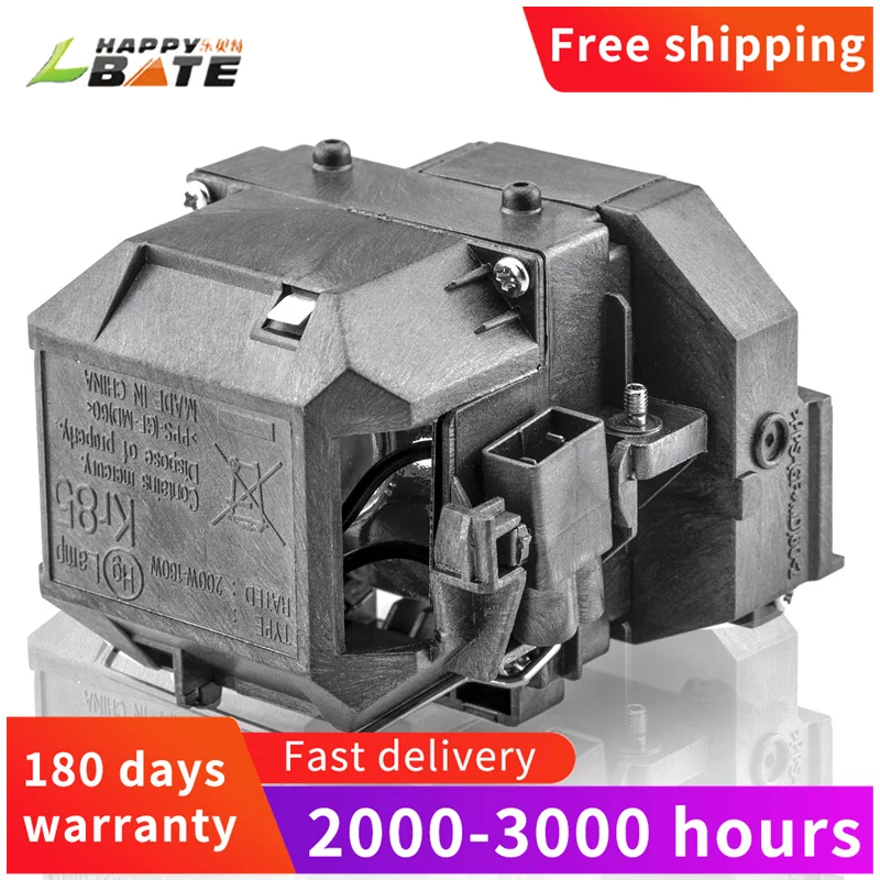 Replacement Projector Lamp ELPLP58/ V13H010L58 for PowerLite X9 PowerLite S9 S10+ PowerLite 1260 H391A H376B H375A H375B H374B