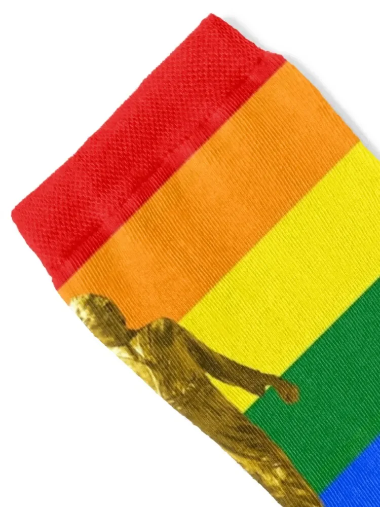 HOMOMOMO носки мормон лгбtqia с флагом обогревающие спортивные на заказ для мужчин и