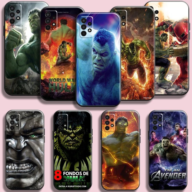 

Marvel Avengers Hulk For Samsung Galaxy A01 A02 A02S A03S A10 A11 A12 A20S A21s A22 5G Phone Case Shockproof TPU