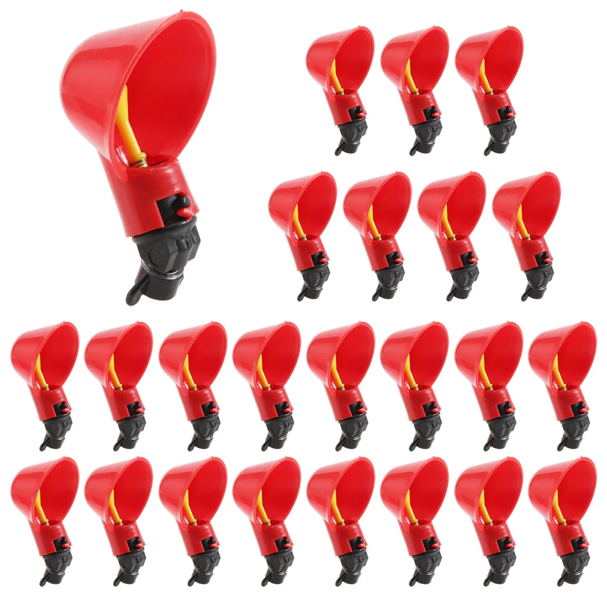 24 шт. автоматические питьевые стаканы для домашней птицы