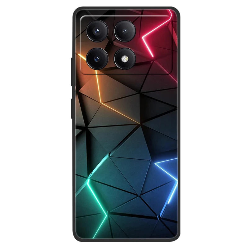 Чехол для телефона Xiaomi Redmi K70 Pro мягкий силиконовый чехол K70E модный Redmik70 k70