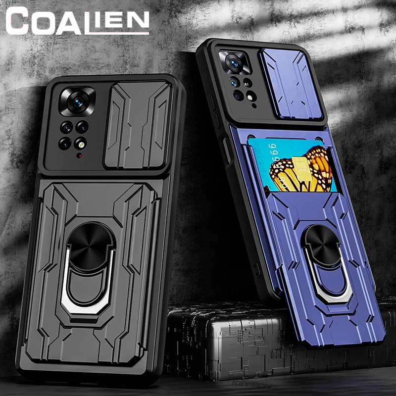 

COALIEN Shockproof Case for Redmi Note 12 Pro+ 5G 11S 11T 10S Camera Protection Phone Cover for Xiaomi POCO X4 Pro M4 GT X3 NFC
