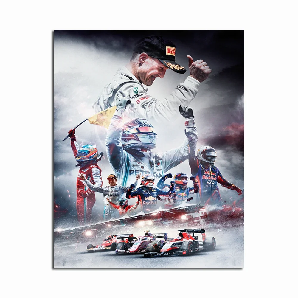 

Чемпион Мира По Формуле-1 Шумахер, Гоночный Автомобиль Формулы-1, Постер, Красный Гоночный Холст С Принтом, Классический Стиль