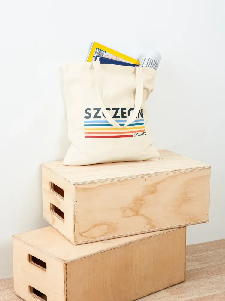 Szczecin Польская большая сумка Эко-сумка бесплатная доставка сумки-тоут тканевые