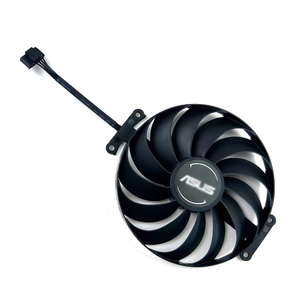 Фото Новый охлаждающий вентилятор 95 мм 6-контактный CF1010U12S для ASUS GeForce RTX3050 3060 3060ti 12 ГБ PHOENIX сменный вентилятор для видеокарты №5