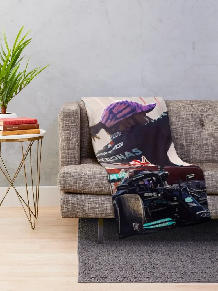 Glory_Lewis Hamilton_Art — F1 2024 пледы мягкие кровати полярные одеяла для кемпинга